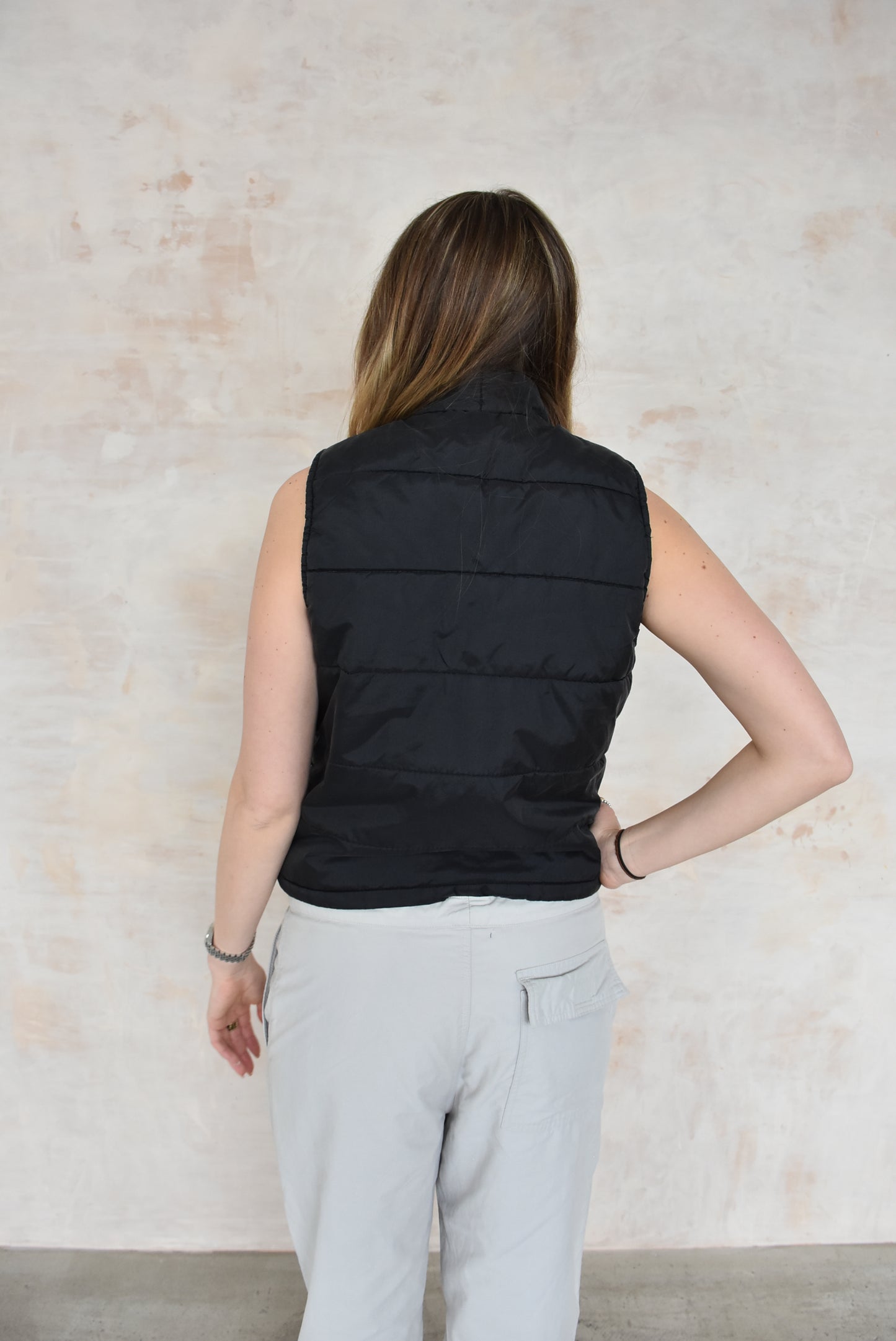 Vintage Black Gilet