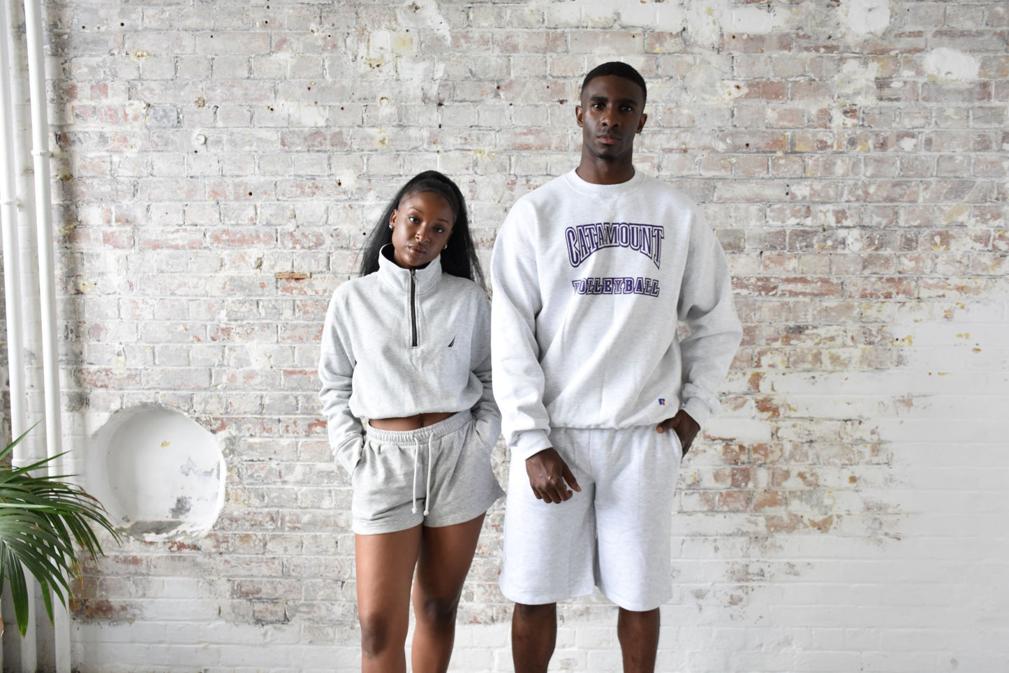Vintage American Pro Sports Sweatshirt in light grey