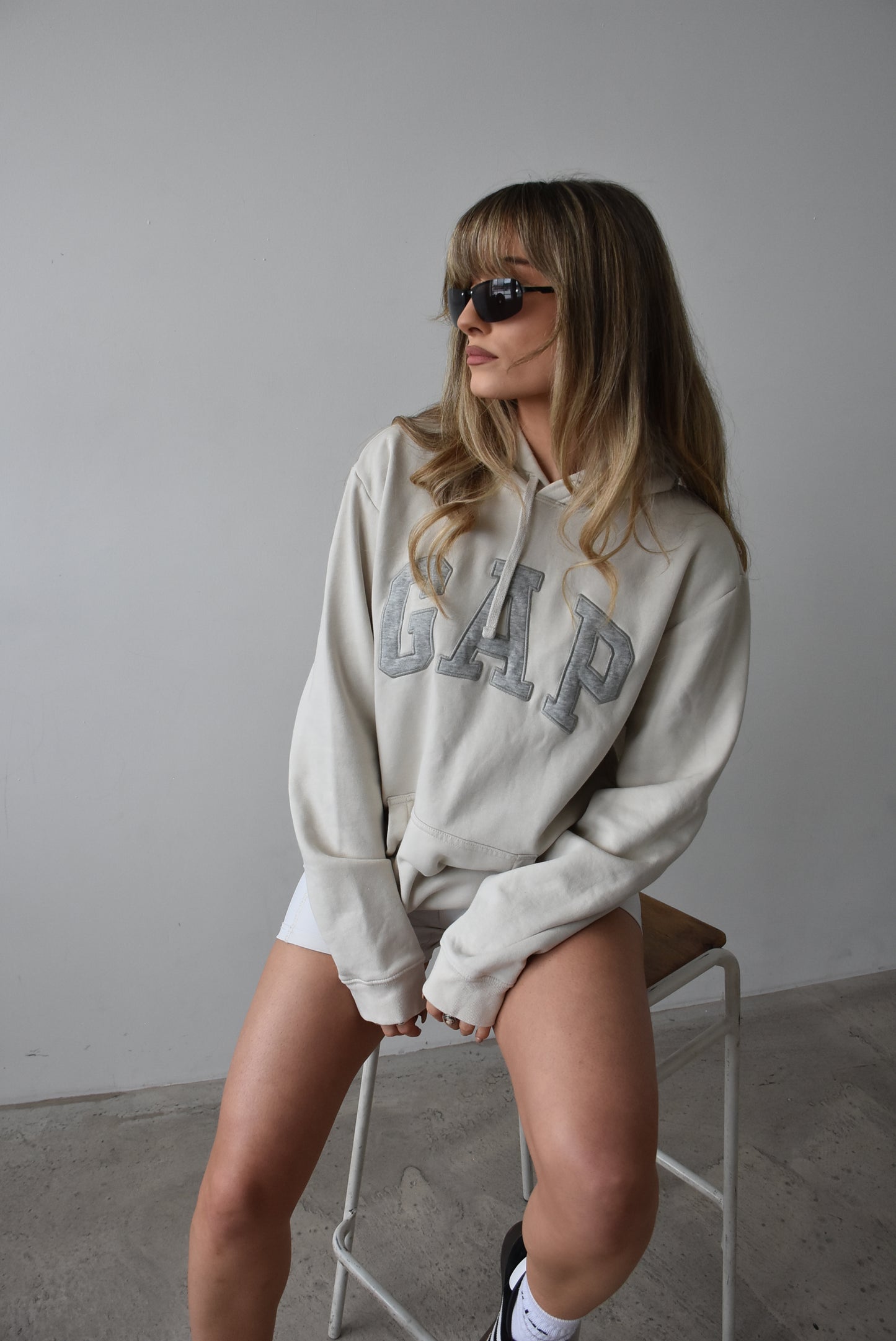 Vintage Gap Hoodie in Cream