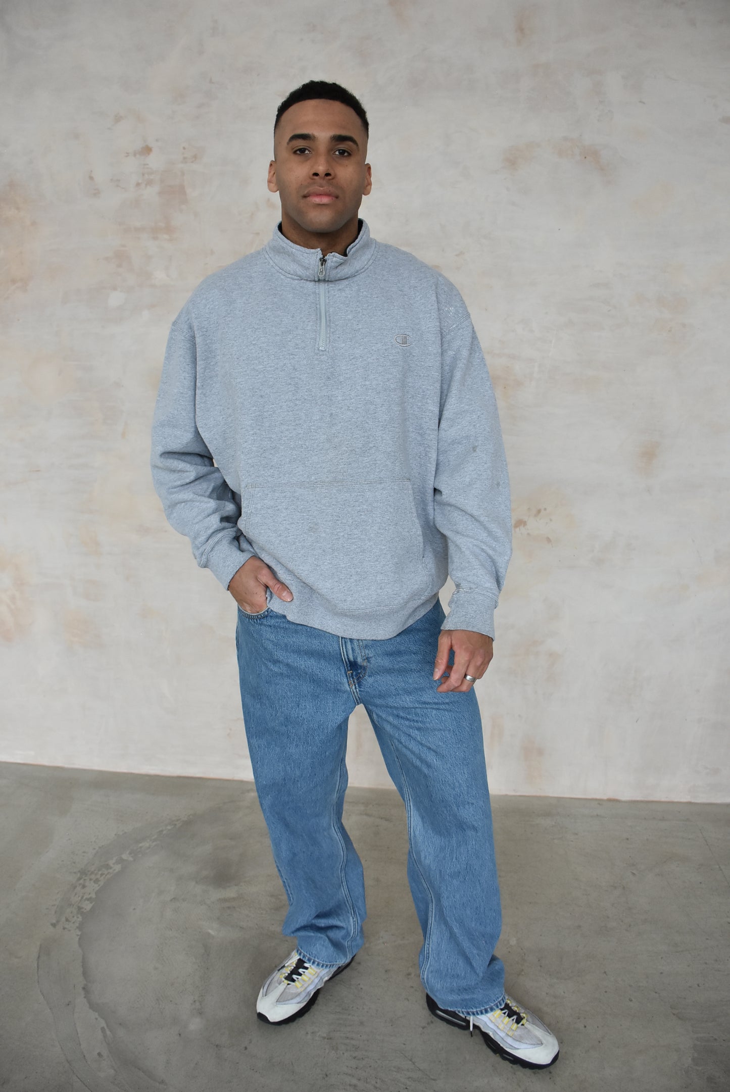 Vintage Champion Quarter Zip