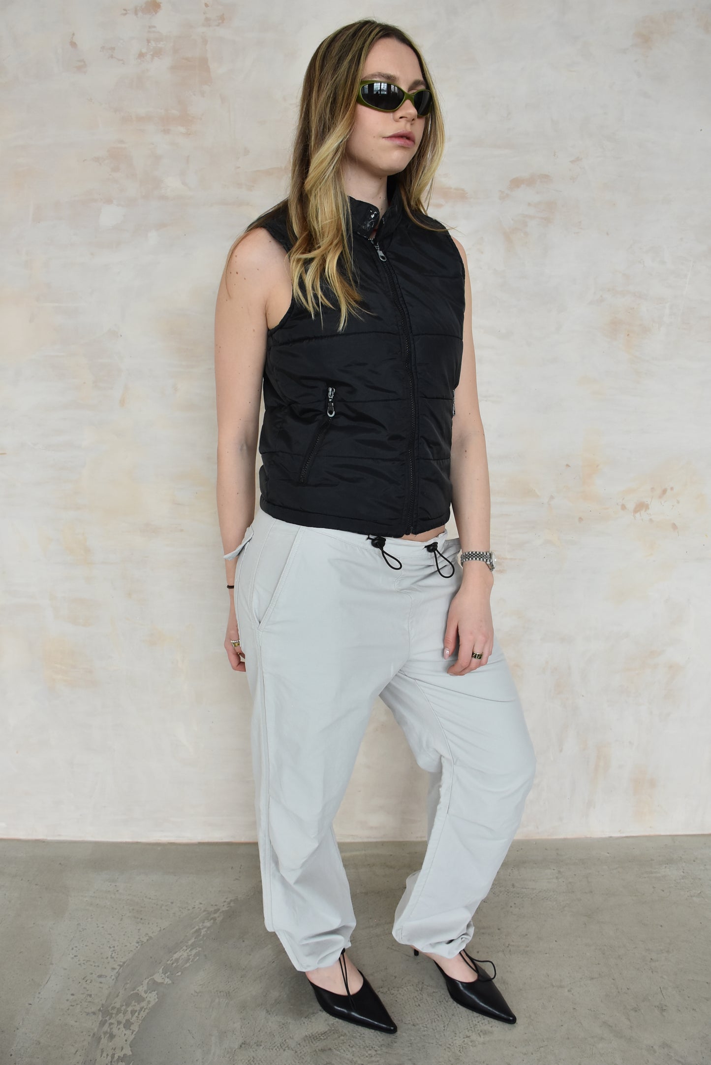 Vintage Black Gilet