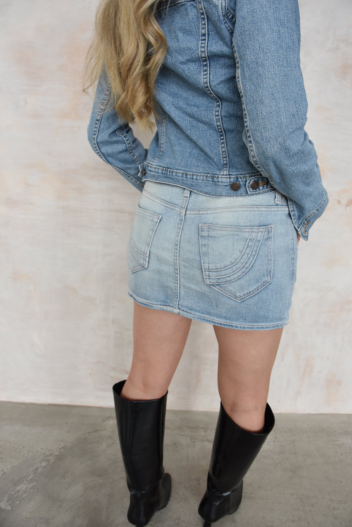 Vintage Denim Skirt