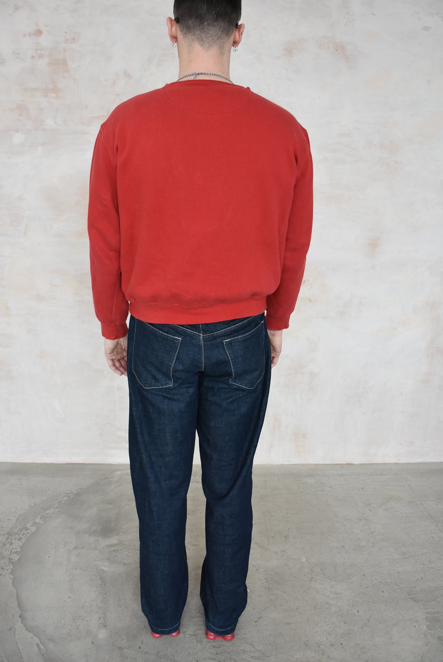 Vintage Red Sweatshirt