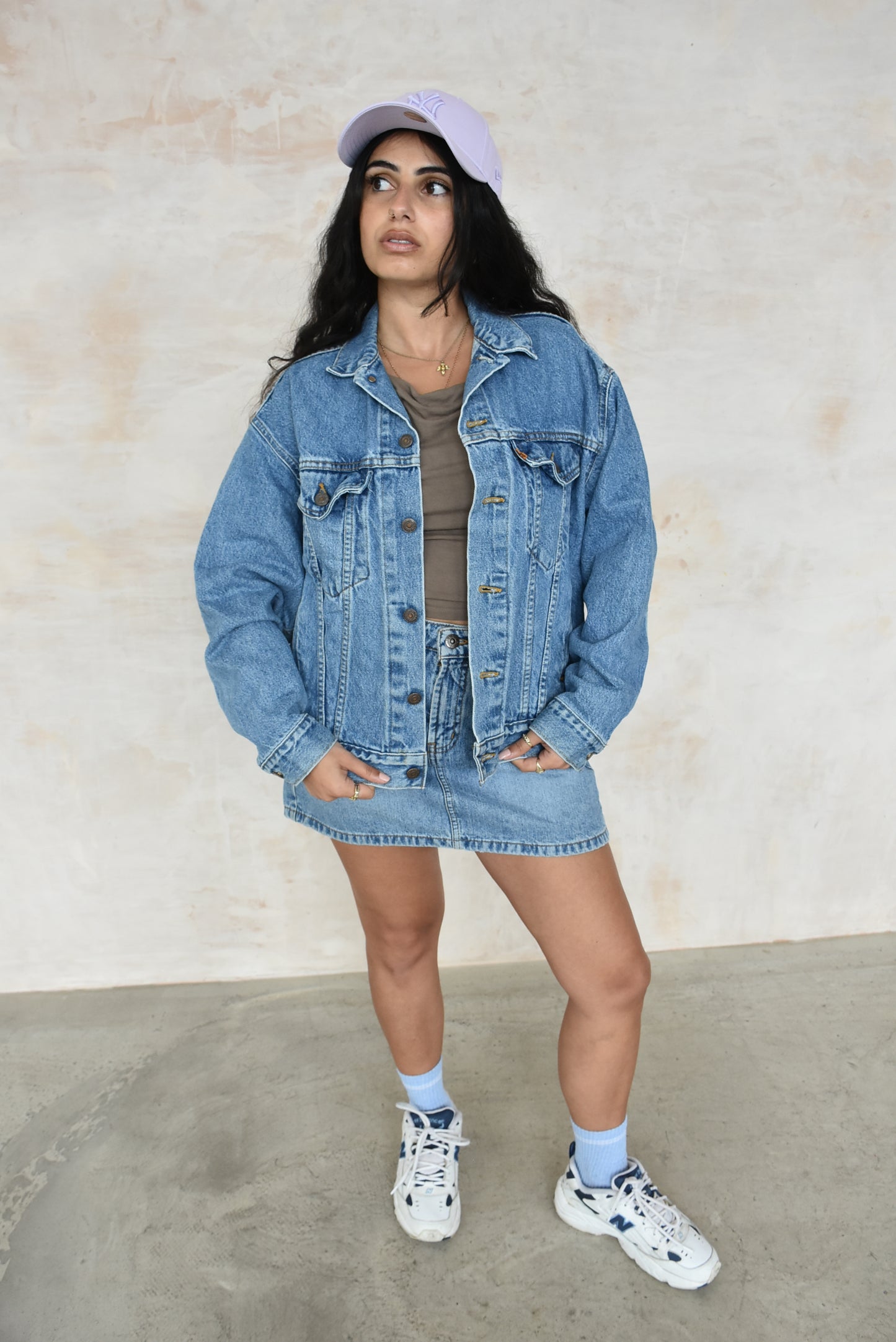 Vintage Denim Skirt