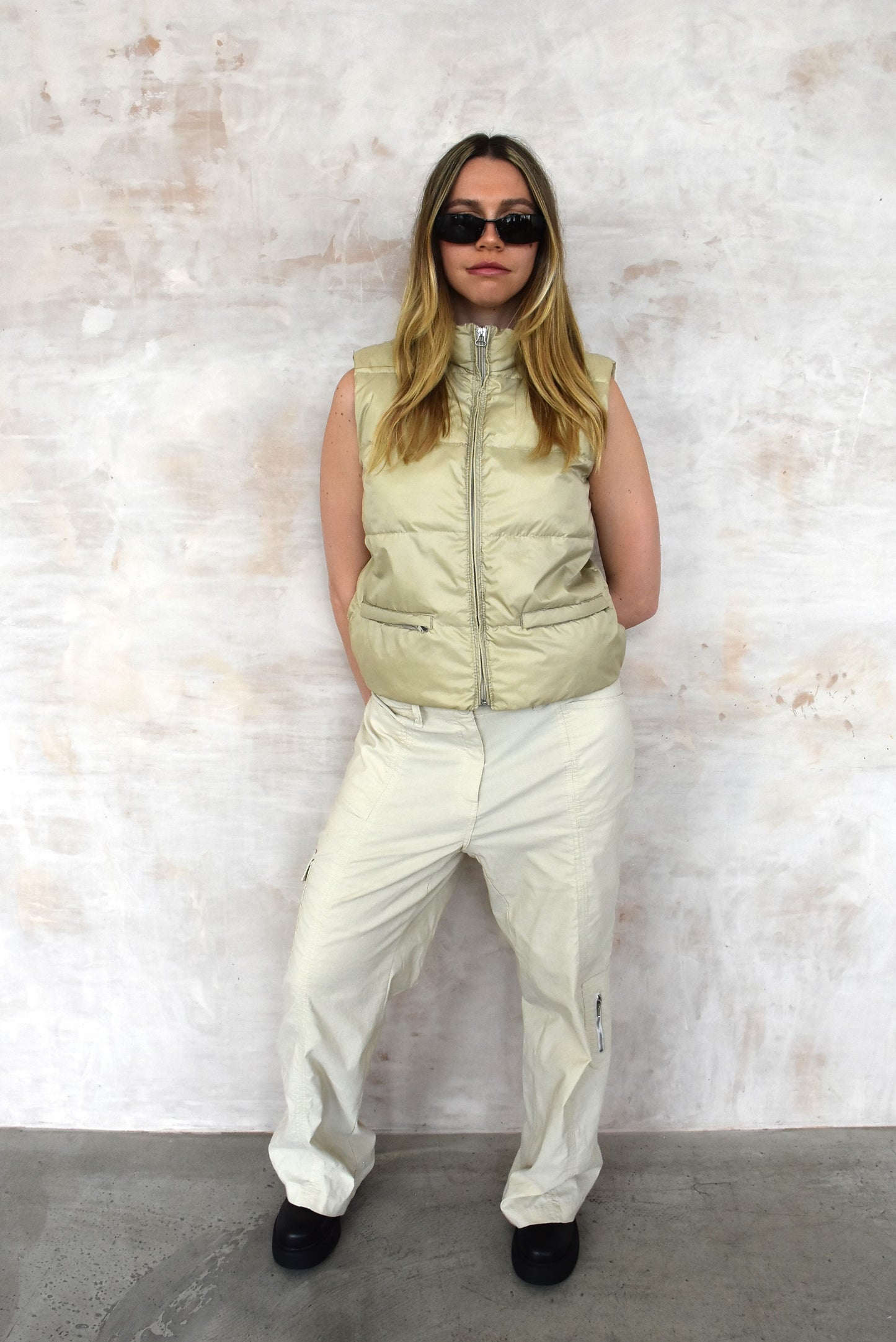 Vintage Cream Gilet